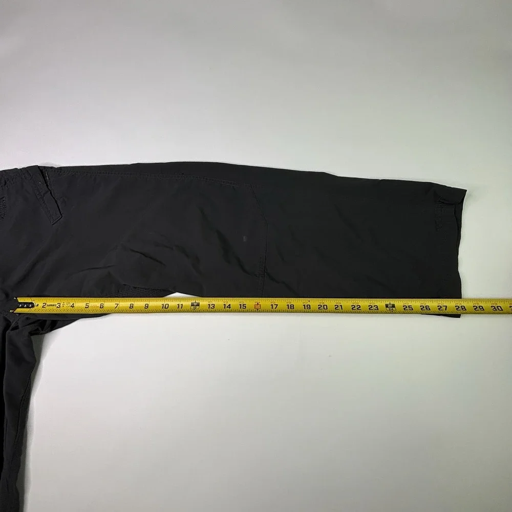The North Face Convertible Pants Mens 34x28‎ Gray Hiking Outdoor FAIR CONDITION